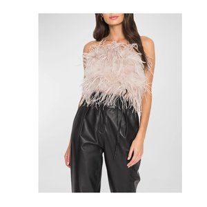 LaMarque Zaina Feather Bustier Top